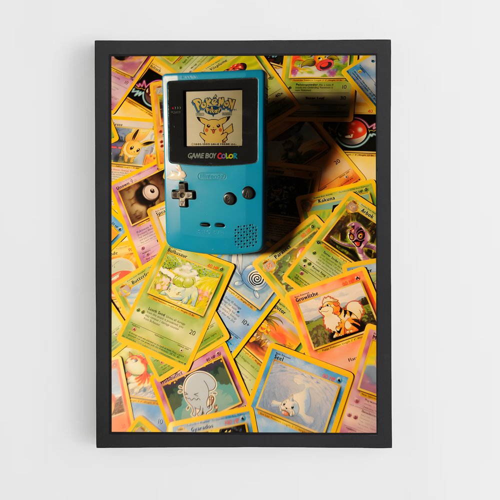 Poster Pikachu Power-Up – affiche Consoles (vue 2)